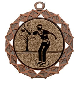 jeu de boules medaille