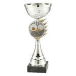 Grote padel trofee zilver