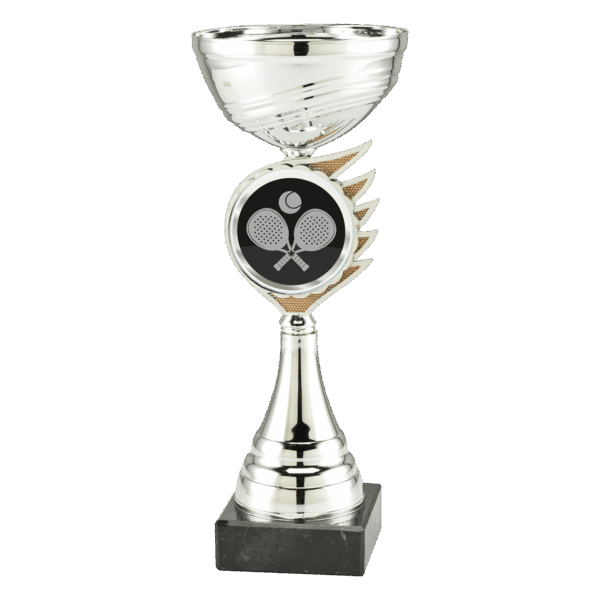 Zilvere padel trofee