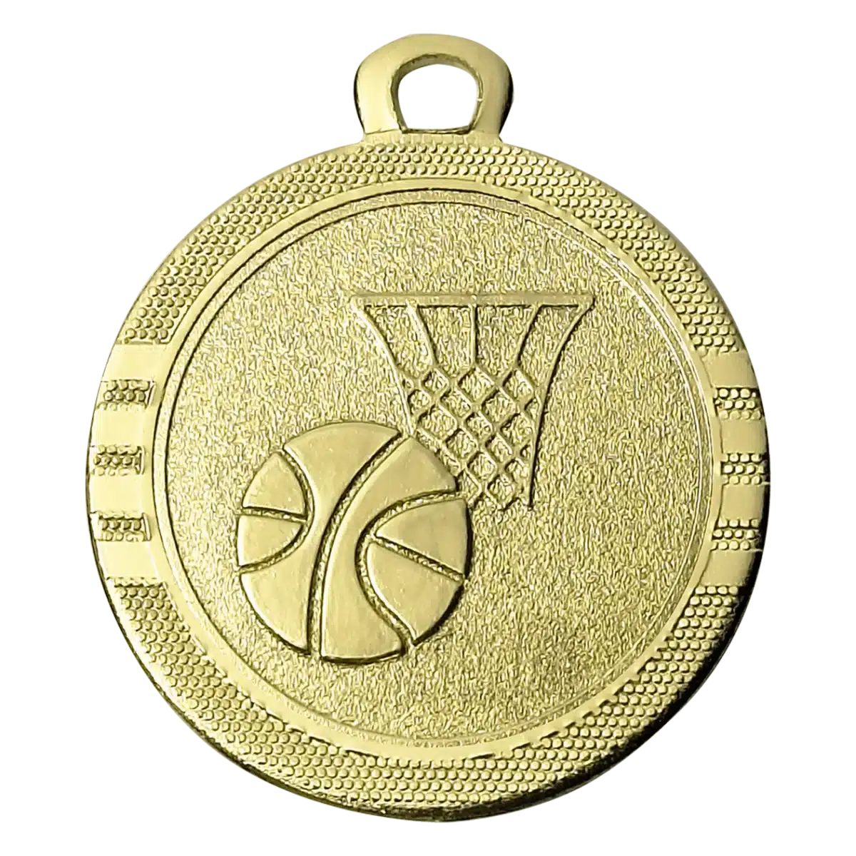Mini basketball medaille goud