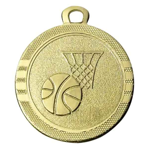 Mini basketball medaille goud