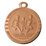 Mini hardloop medaille brons