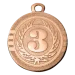 Mini medaille brons