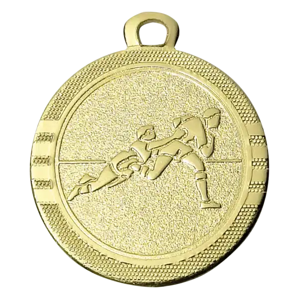 Mini rugby medaille goud
