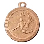 Mini voetbal medaille brons