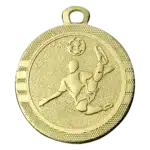 Mini voetbal medaille goud