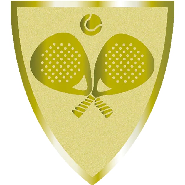 Padel goud shield