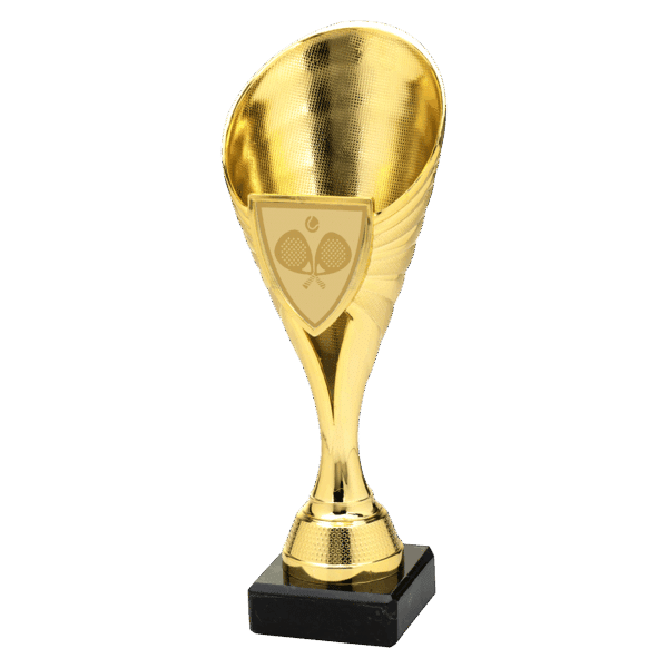 Padel trofee goud