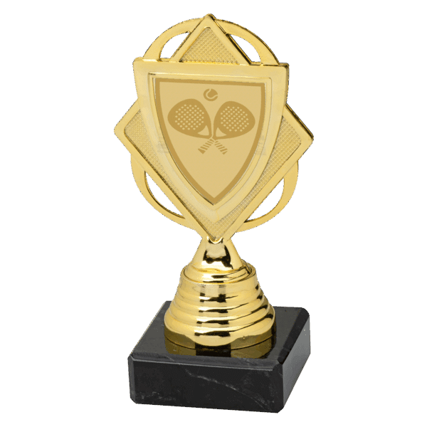 Padel trofee goud
