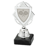 Padel trofee zilver
