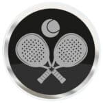 Padel zilver
