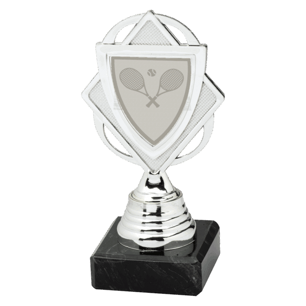Tennis beker zilver