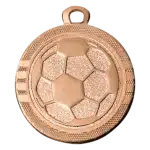 Voetbal medaille brons