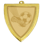 Voetbal medaille goud
