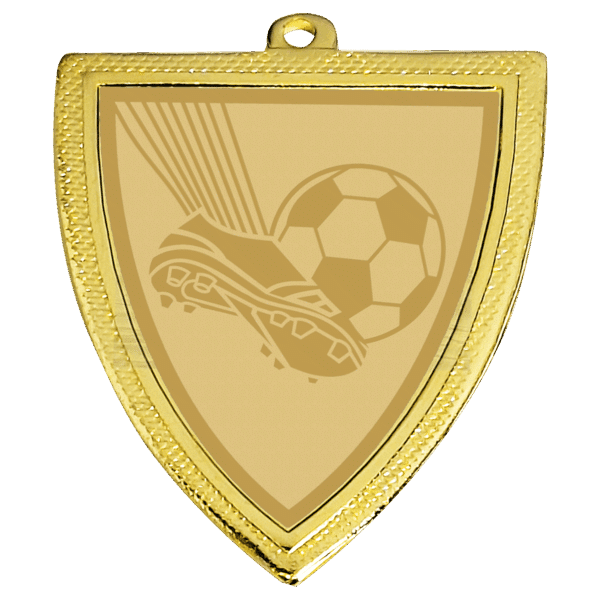 Voetbal medaille goud
