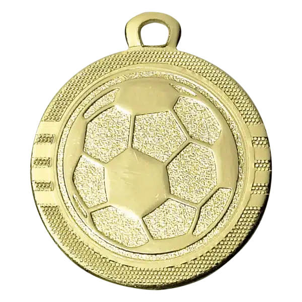 Voetbal medaille goud