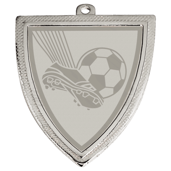 Voetbal medaille zilver