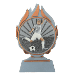 Voetbal trofee brons